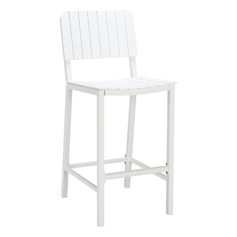Kayu Barstool White Indoor