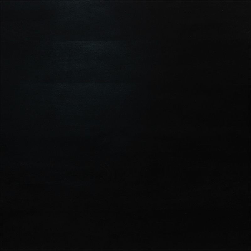 ZUO Sulco Mango Wood Oval Dining Table in Black