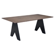 Lisse Rectangular Dining Table Espresso