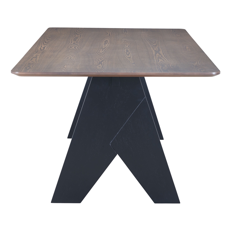 Lisse Rectangular Dining Table Espresso