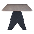 Lisse Rectangular Dining Table Espresso