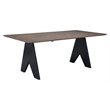 Lisse Rectangular Dining Table Espresso