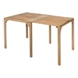 Riviera Extendable Dining Table Natural