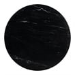 ZUO Kuro Marble and Mango Wood Dining Table in Black