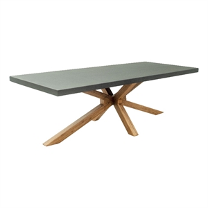 Suan Rectangular Dining Table Gray