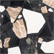 ZUO Baia Iron and Terrazzo Coffee Table in Multi-Color