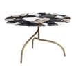 ZUO Baia Iron and Terrazzo Coffee Table in Multi-Color