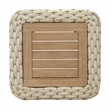 Antul Coffee Table White & Natural