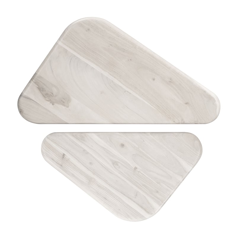 Navidic Coffee Table Set (2-Piece) Whitewashed