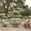 ZUO Soka Aluminum and Polyethylene Coffee Table in Natural