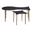 Norden Coffee Table Set (2-Piece) Black & Bronze