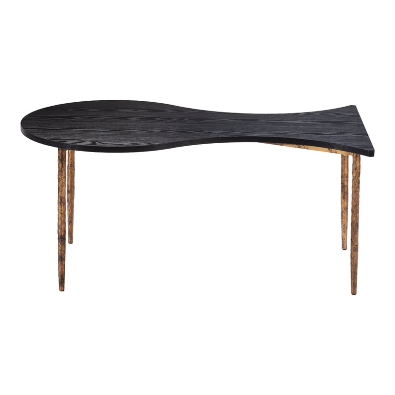 Norden Coffee Table Set (2-Piece) Black & Bronze
