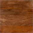 ZUO Spiker Solid Mango Wood Coffee Table in Walnut