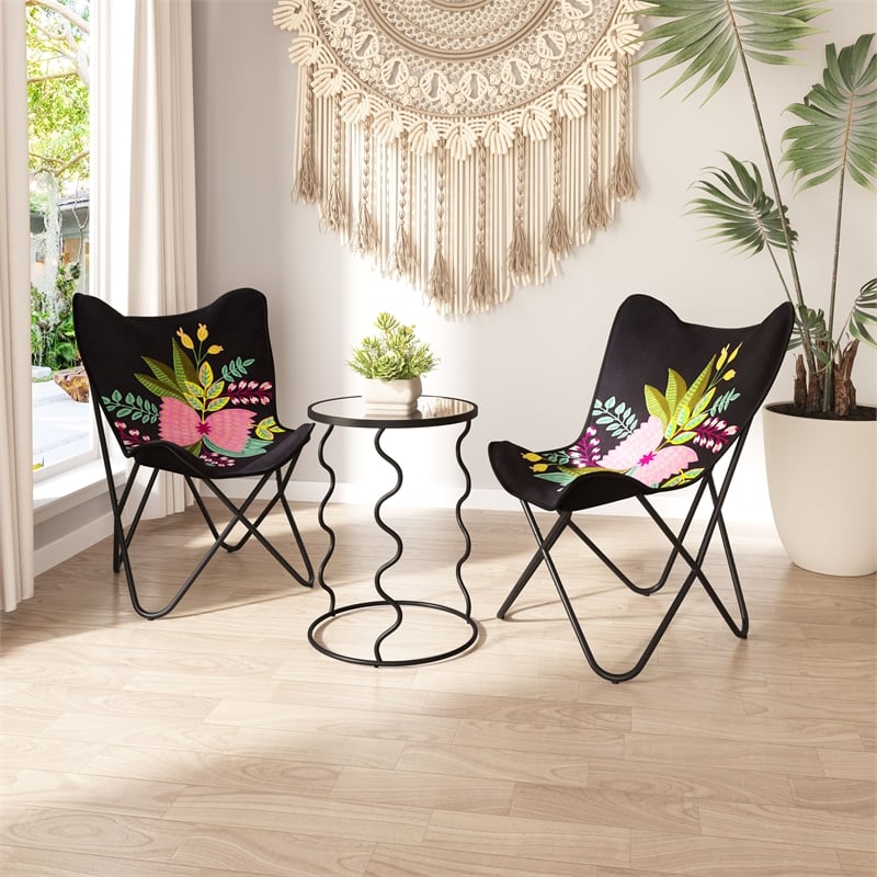Bastia Side Table Black