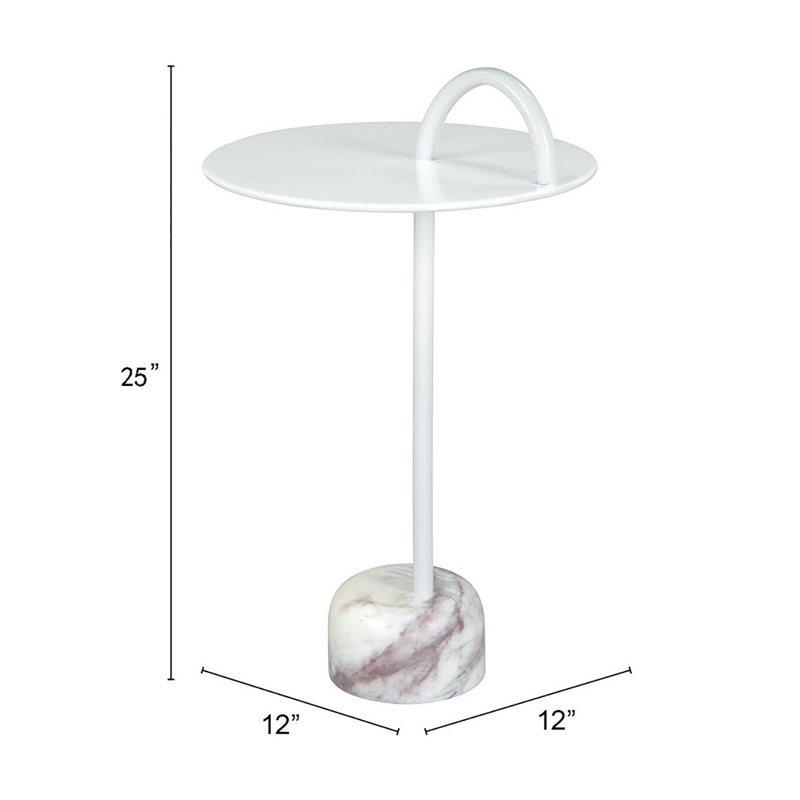 Will Side Table White