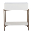 Yoru Side Table Oak White