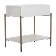 Yoru Side Table Oak White