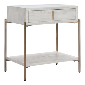 Yoru Side Table Oak White