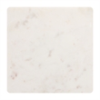 ZUO Naht Marble and Iron End Table in White
