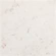 ZUO Naht Marble and Iron End Table in White