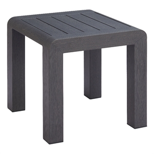 Rolig Side Table Black
