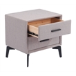 Halle Side Table Gray