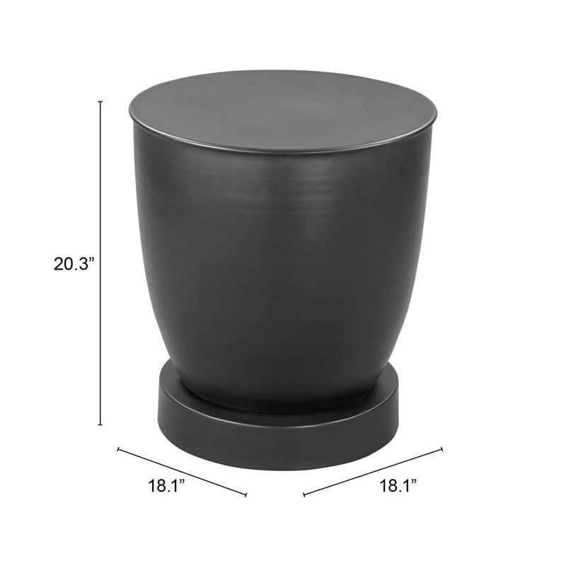 Baku Side Table Black