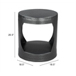 Nuuk Side Table Black