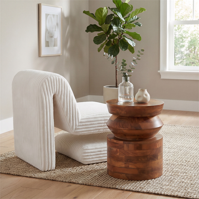Kollam Side Table Walnut