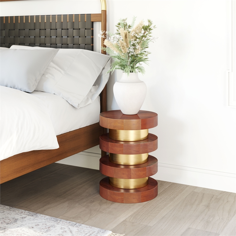 Marigot Side Table Walnut