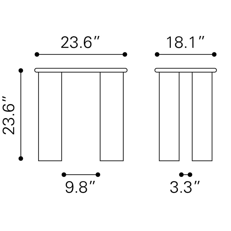 Risan Side Table Natural