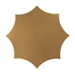 Osam Side Table Gold & Beige