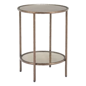 Anelli Side Table Bronze