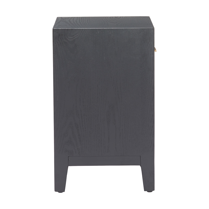 ZUO Noite Painted Fir Wood Side Table in Multi-Color