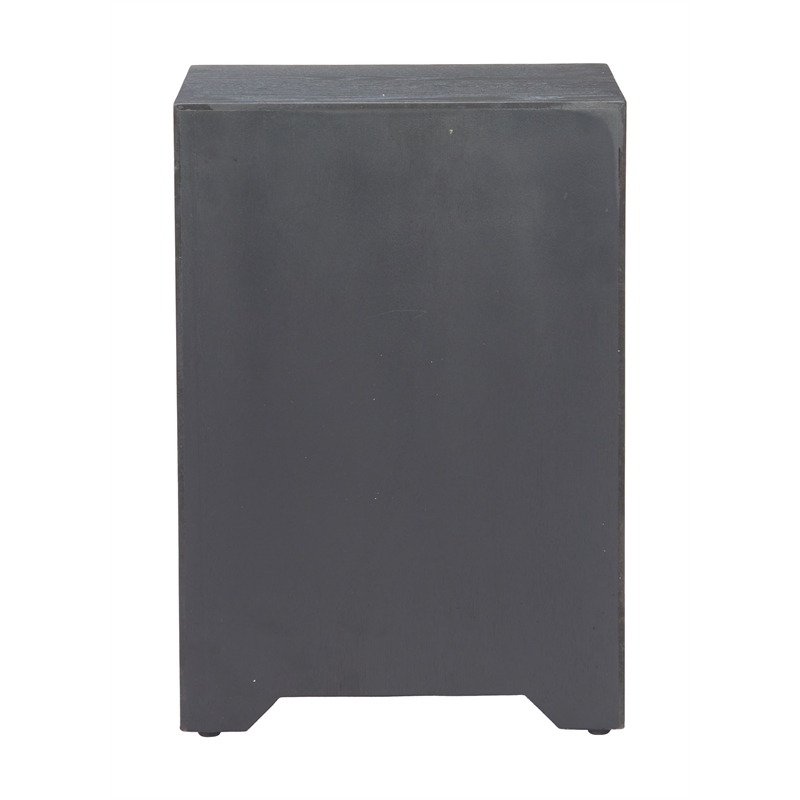 ZUO Noite Painted Fir Wood Side Table in Multi-Color