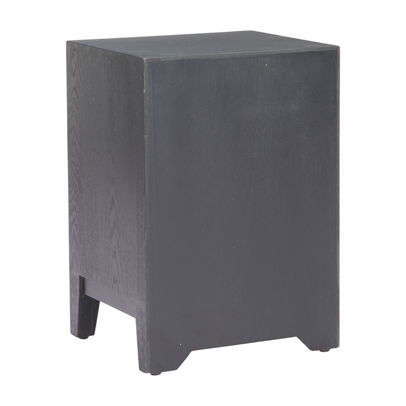 ZUO Noite Painted Fir Wood Side Table in Multi-Color