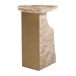 Surya Side Table Beige