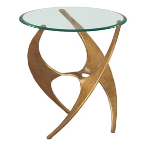Sabel Side Table Gold