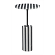 ZUO Regles Marble-Top and Iron End Table in Multi-Color