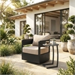 Noga End Table Black