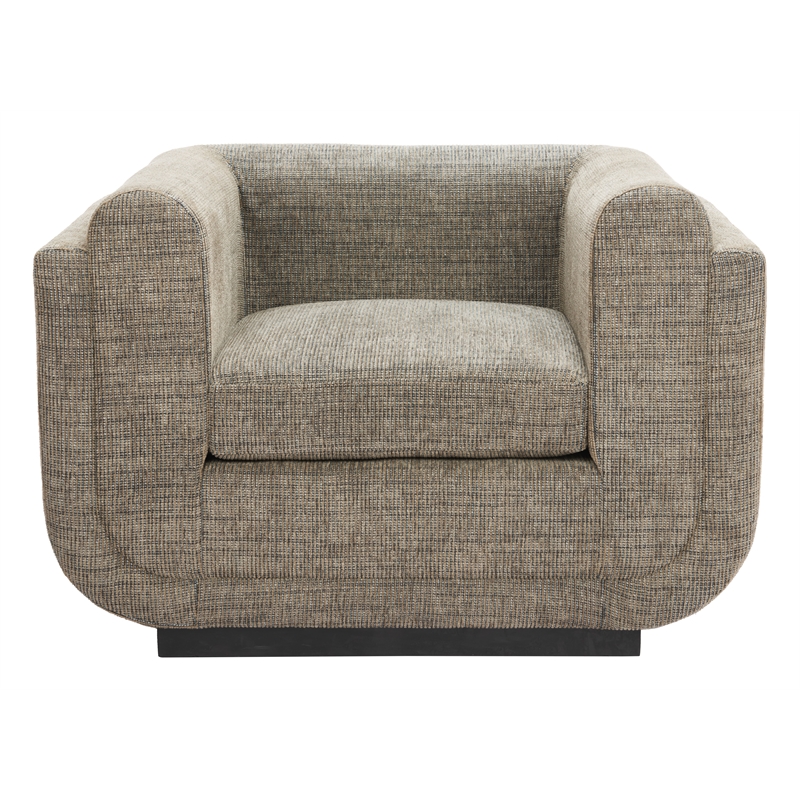 Sereneu Accent Chair Green Tweed
