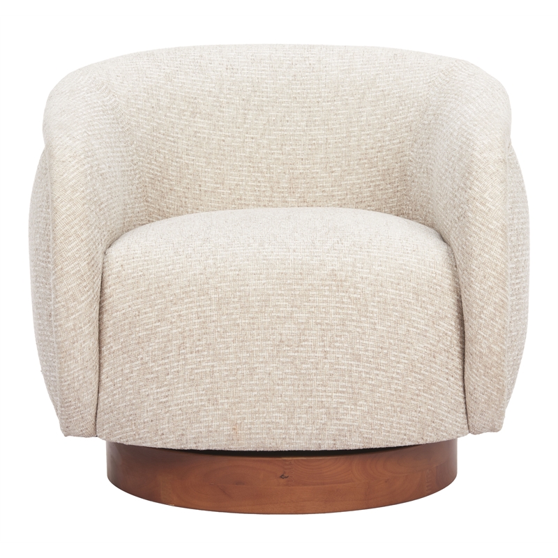 Vinta Swivel Chair Beige