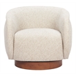 Vinta Swivel Chair Beige