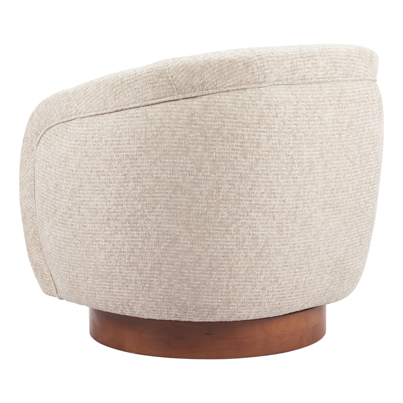 Vinta Swivel Chair Beige