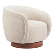 Vinta Swivel Chair Beige