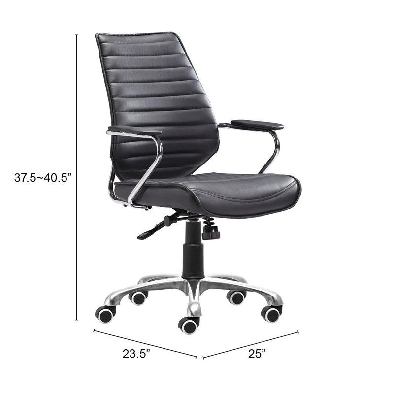 Enterprise Low Back Office Chair Black