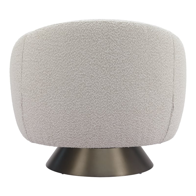 Modan Swivel Chair Misty Gray