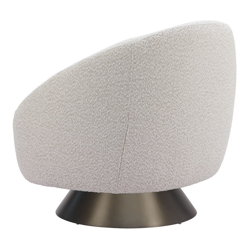 Modan Swivel Chair Misty Gray