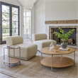 Anese Accent Chair Multigrain Beige