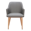 Wisom Dining Chair (Set of 2) Gray